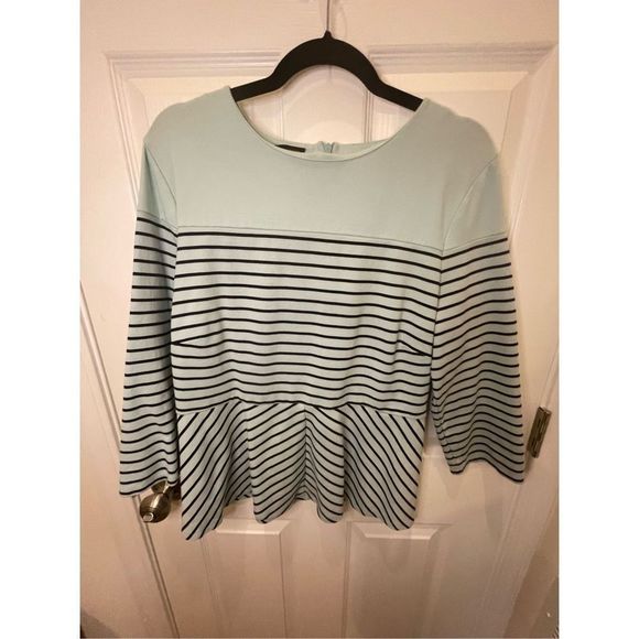 Talbots XL bundle lot blouse and 1/4 zip sweatshirt - Picture 4 of 16